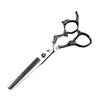 6.0 Inch Silver Monster Dragon Handle, Hair Scissors, Hair Scissors, Flat Scissors, Bangs Scissors, Tooth Scissors, Thin