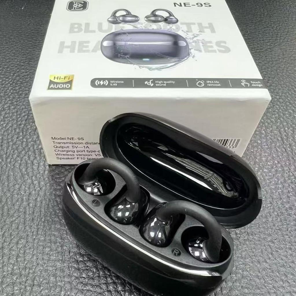 NE-9S Painless Clip-on Bluetooth Earphones for Comfortable Long Wear