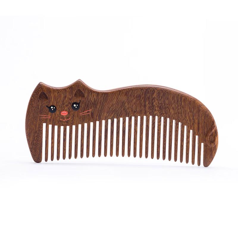 Tan Mu Jiang Lazy Cat Princess Wooden Comb Gift Set
