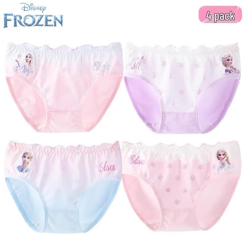 Хлопковые трусики для девочек Disney Princess Эльза, 4 шт. 120