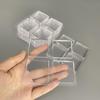 4/12 Pezzi Tappetino Antivibrazione Antiscivolo per Lavatrice in Silicone Pad Multifunzionale Trasparente Sottobicchieri Casa Bagno Portatile