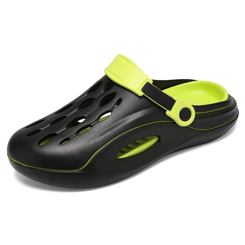 Fashion Men and Women's New Summer Beach Outdoor Sandals Flat Non-slip Soft Sole EVA Indoor Family Bathroom Sandals Couple Flip-flops