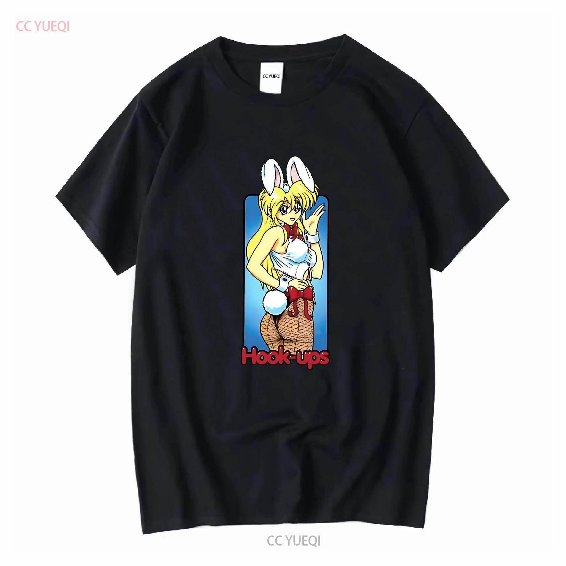 

Hookups Skateboard Sexy Bunny Girl T Shirt S 4XL long or short sleeves vintage Washed Versatile fashion Slightly Casual homme 4XL