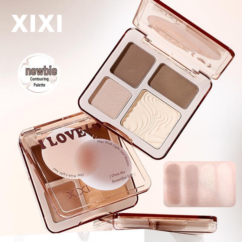 Xixi Sculpting Palette: Fine Powder, Natural Matte, Low Saturation, Ideal for Beginners and Students