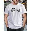 Personalisierte T-Shirts für Herren Baumwolle Kurzarm-T-Shirt Weihnachts-T-Shirts T-Shirts mit lustigen Sprüchen