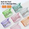 Detachable Nail Sterilizer Tray Storage Box Equipment Cleaner Tools  Nail Art Salon