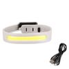 Portable COB Flashlight Built-in Battery Type-C Charging 3 Lighting Modes Sports Wristband Lantern For Camping Night Running