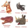 Realistic Animal Dinosaur Hand Puppet For Kids Soft Plastic Educational Toy