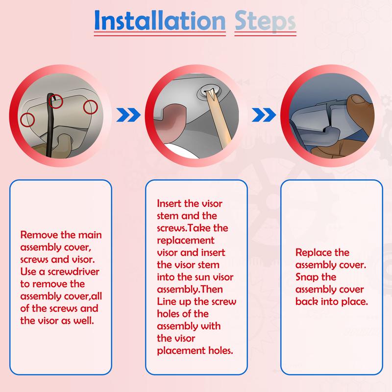 Left Driver Sun Visor Car Front Window Cover Shield Shade Blind Gray For Subaru Impreza WRX Premium STI 2008-2014