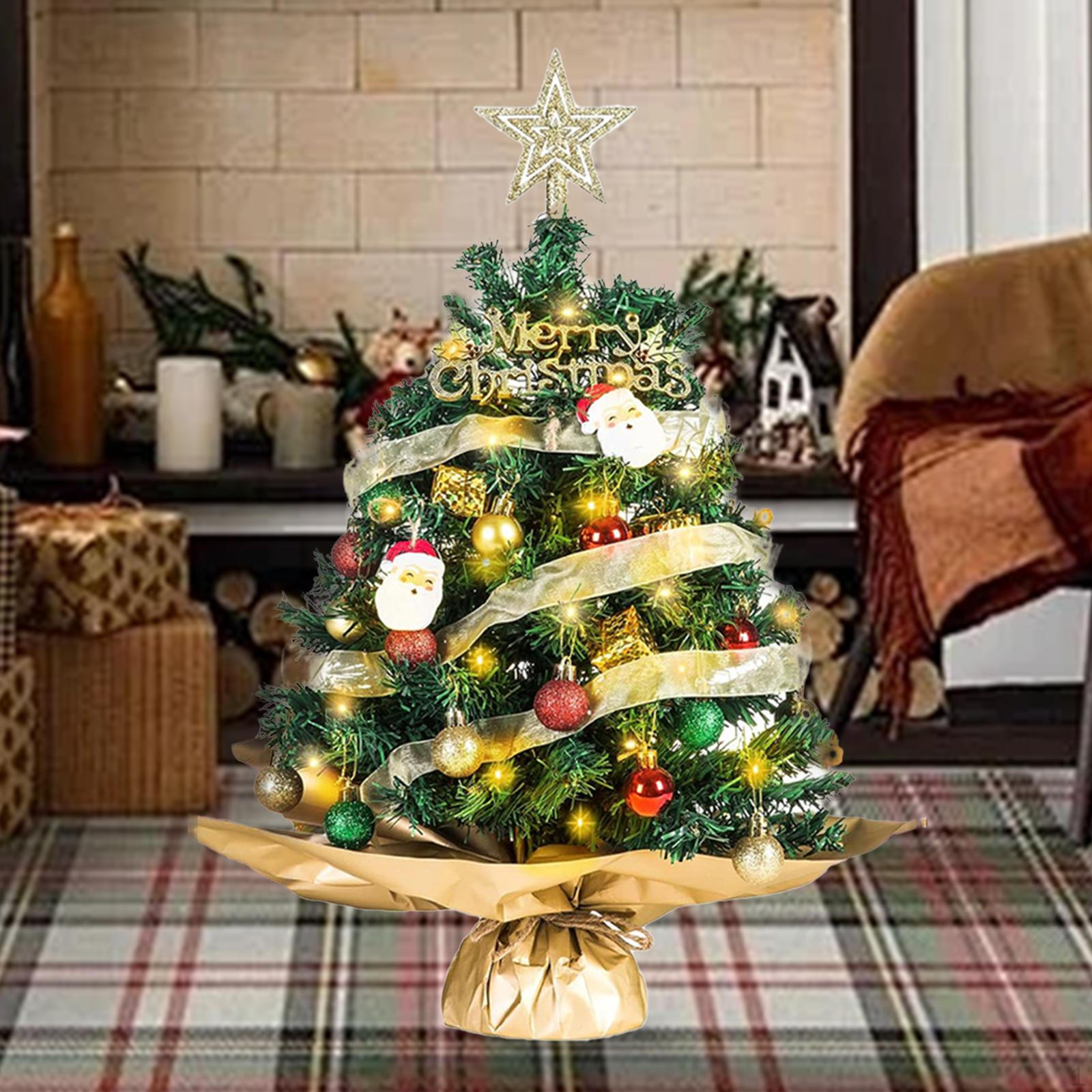 

Искусственная новогодняя елка, декоративная миниатюра, креативная рождественская атмосфера, украшение для дома