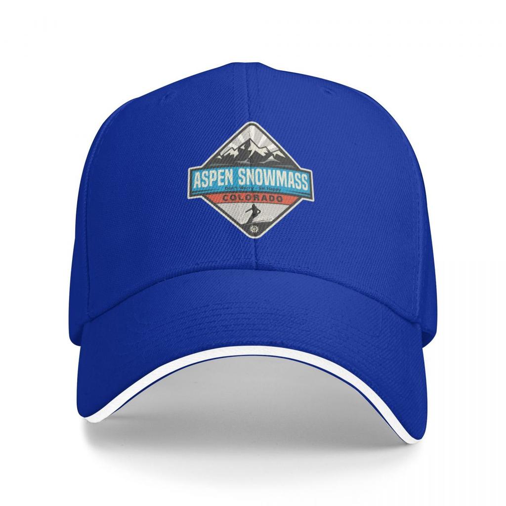Aspen Snowmass Colorado Baseballkappe Luxuriöser Unisex Hut Sanfter Unisex Hut Hüte für Unisex Schiffermütze für Unisex Golf Damen Unisexs