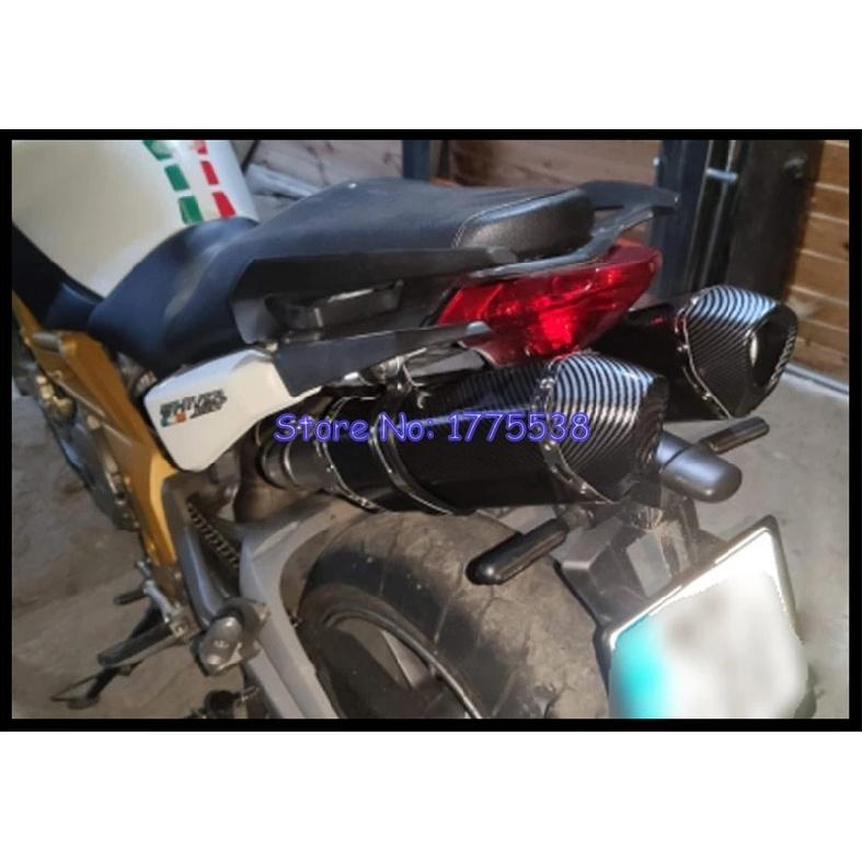 For Aprilia SHIVER 750 2008-16 Motorcycle Exhaust Muffler System Stainless Steel Motorbike Muffler Escape for Aprilia Shiver 750