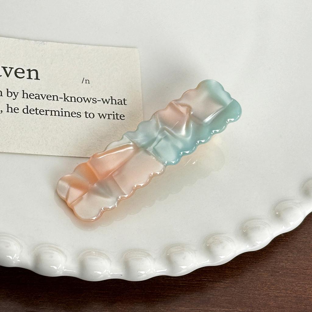 Style Charming Korean Cloud Acetate Hair Clips Perfect For Casual And Looks Fashionable