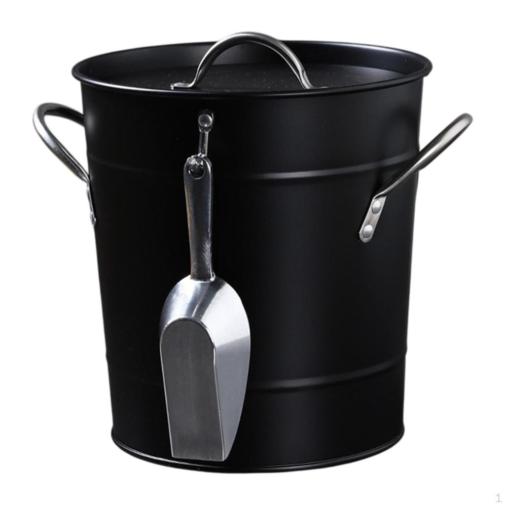 Tub with Lid And Scoop for Wine, Beer, More