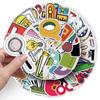 Cartoon DIY Sticker Set: 100 Sheets for Suitcase, Phone, Fridge, Guitar, Car & More