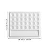 28 Wells Paint Palette Supplies Imitation Porcelain Rectangular Painting Mixing Tray for Painting Artists Oil Paints