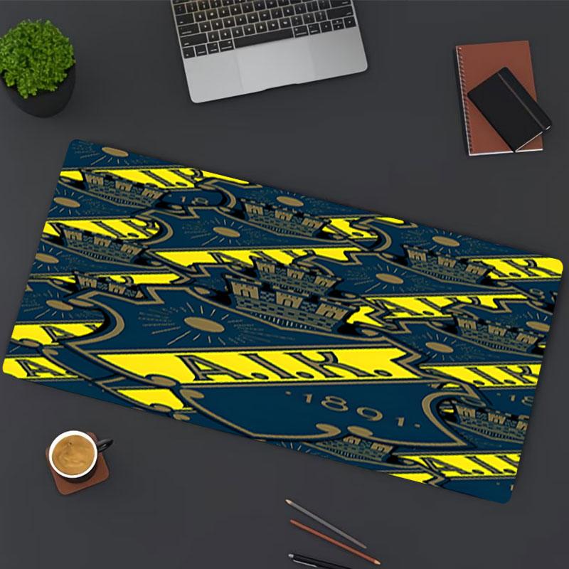 AIK Fotboll Print Mouse Pad, for Keyboard Pad Laptop PC Mat for Office Home Use, Desk Decor, Perfect Birthday Gift for Gamers