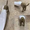 Dog Butt Toothpaste Topper Pooping Toothpaste Cap Vomit Topper Dispenser Cap Animal Funny Gadgets Gift Friends Toothpaste Set