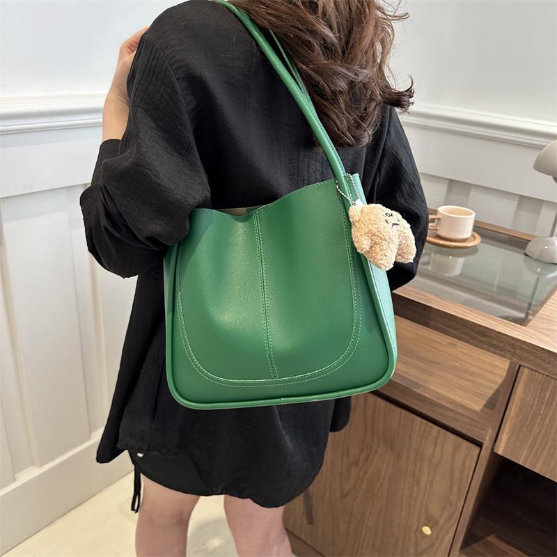 Fashionable Spring 2024 Street-style Womens Tote Bag In Black Green Pink White