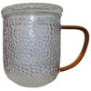 THERMAL GLASS MUG 0.4L WITH GLASS INFuser FOR TEA AND HERBS