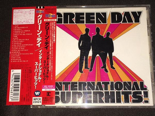 

CD GREEN DAY - International Superhits! WPCR22023 Reprise Records 2003 Japan Rock Used