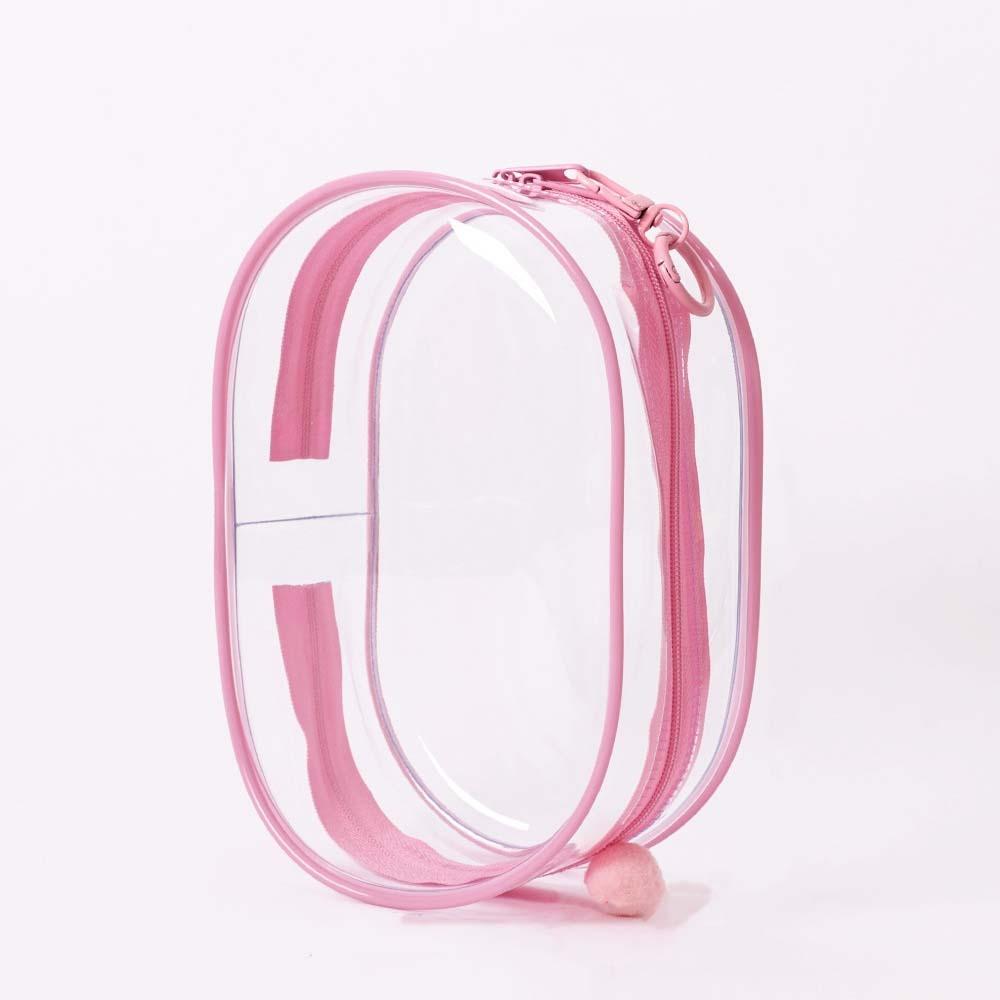 

Брелок Сумка Прозора Зовнішня Сумка для Ляльки Прозора Labubu Time Doll Сумка для Виходу Подарунки для Дівчат Empty bag Pink