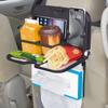 Seiwa WA145 Car Supplies, Rear Seat Table, Rear Tray with Smartphone Pocket, Portrait Possible,