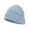 Basic solid-color striped needles show the face, small woven hat for men, enlarged head circumference in autumn and winter, versatile couple's cold