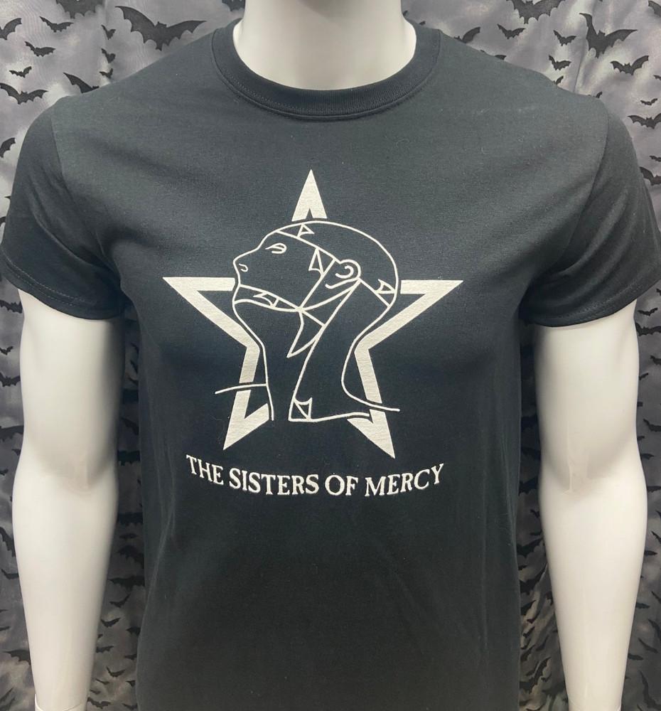 Sisters of Mercy Goth Shirt Deathrock Post Punk Gothic Rock Vintage Band Unisex
