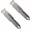 Jingyuqin 10ps/lot Car Remote Key Blade For Renault Duster Logan Fluence Clio For Peugeot 206 306 406 106