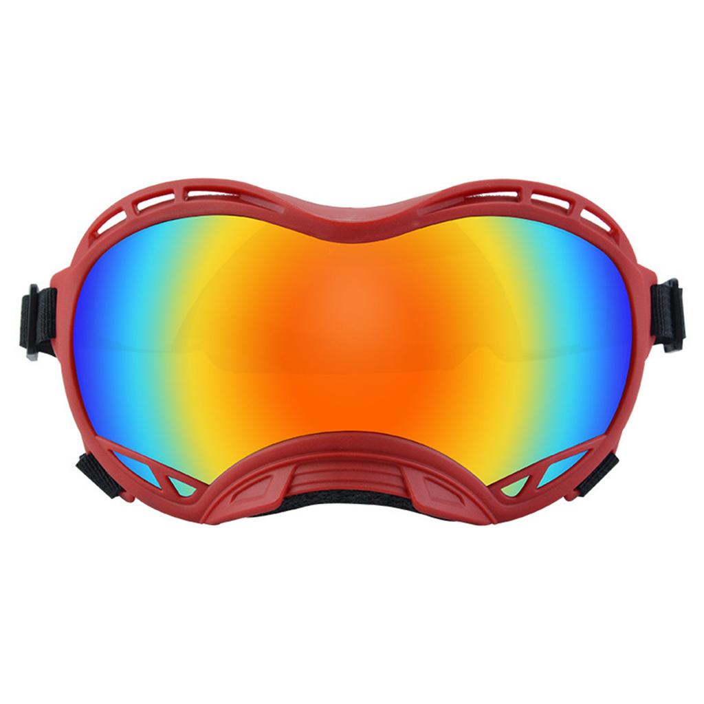 Windproof Soft Pet Dogs Glasses for Snow Sports Dogs Snow Eyes Protections Anti-UV Eye Wear Goggles for Hot Summer