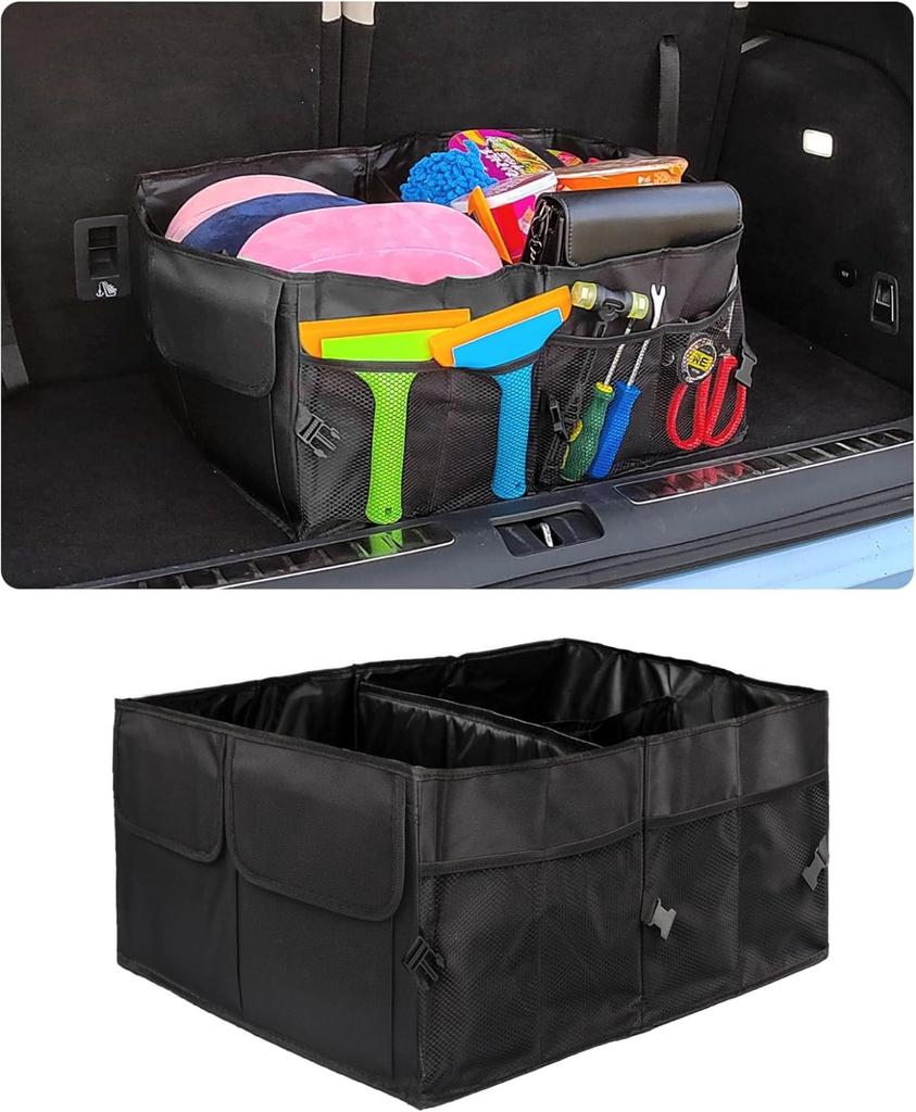 Big Capacity Collapsible Car Storage Box Trunk Cargo Case Repair Tools Holder Auto Organizer Automotive Accessories Universal