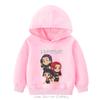 KPop Demon Hunters Hoodie Girls Kids Hooded Sweatshirt  Girls Pullover Hoodies Polyester Outerwear Children's Clothing