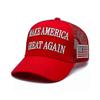 Casquette de baseball Trump 2024 Maga Chapeau Rouge 45-47 Make America Great Again avec Drapeau Américain