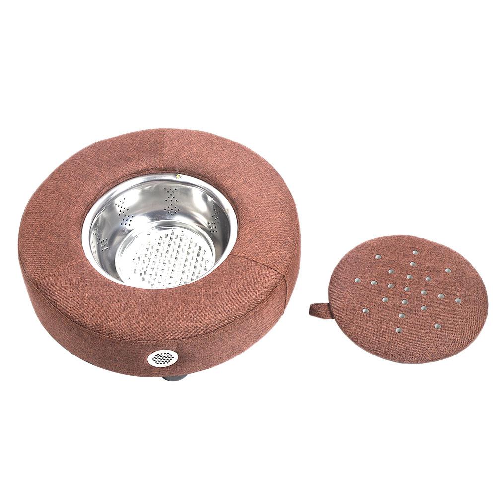 Multi Functional Moxibustion Therapy Cushion Futon Moxibustion Stool for Home Brown