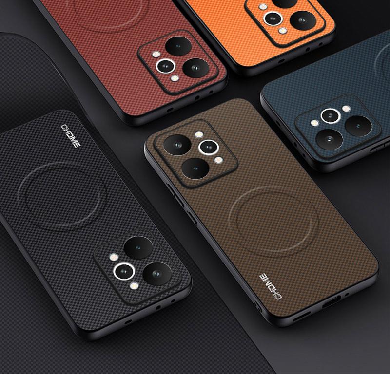 EUCAGR Per Realme P4 Custodia Power Supporto Magnetico per Auto Custodia per Telefono Per Realme P4Power Silicone Antiurto Cover Posteriore Protettiva