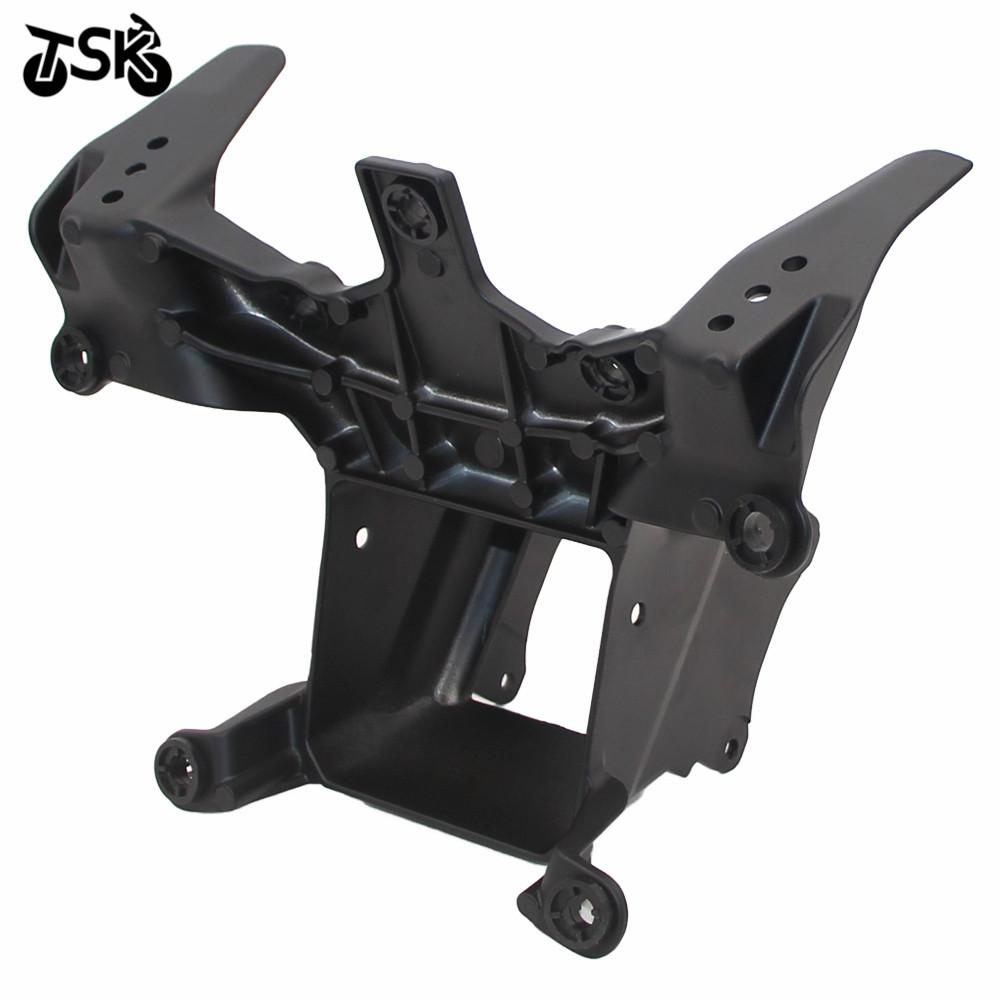 Motorcycle Black Upper Stay Cowl Headlight Bracket For For YAMAHA YZF R6 2017 2018 Moto Fairing Accessory