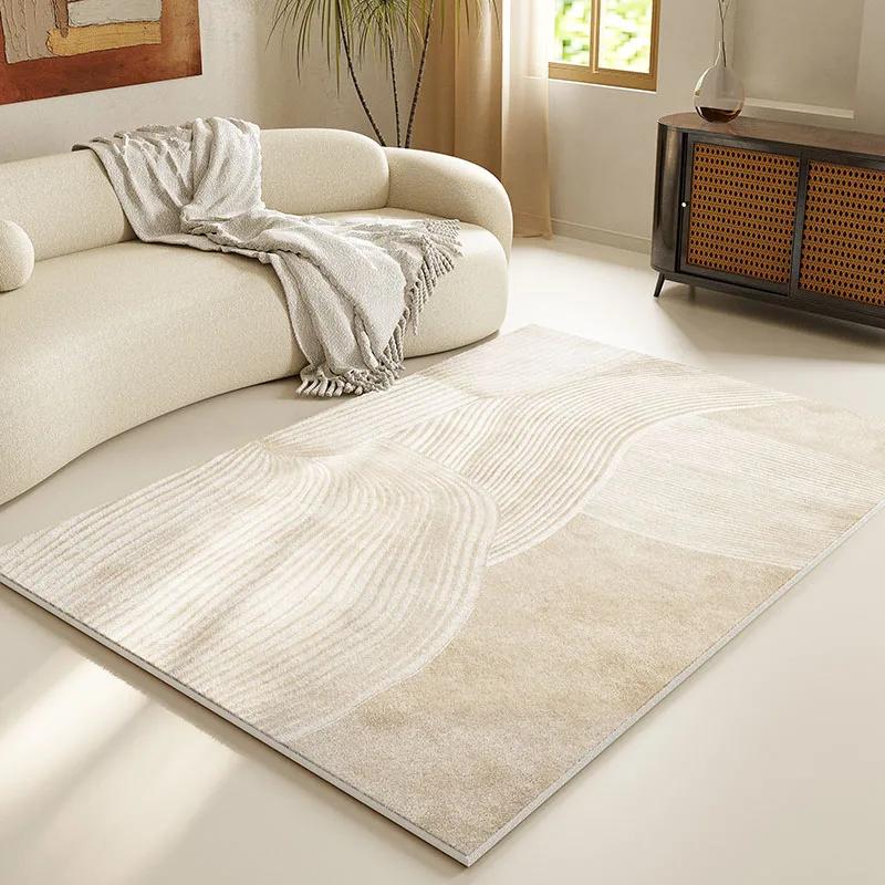 Living Room Carpet Irregular Shape Floor Mats Bedroom Bedside Mat Decoration Home Fluffy Plush Thickened Soft Shaggy Area Rug