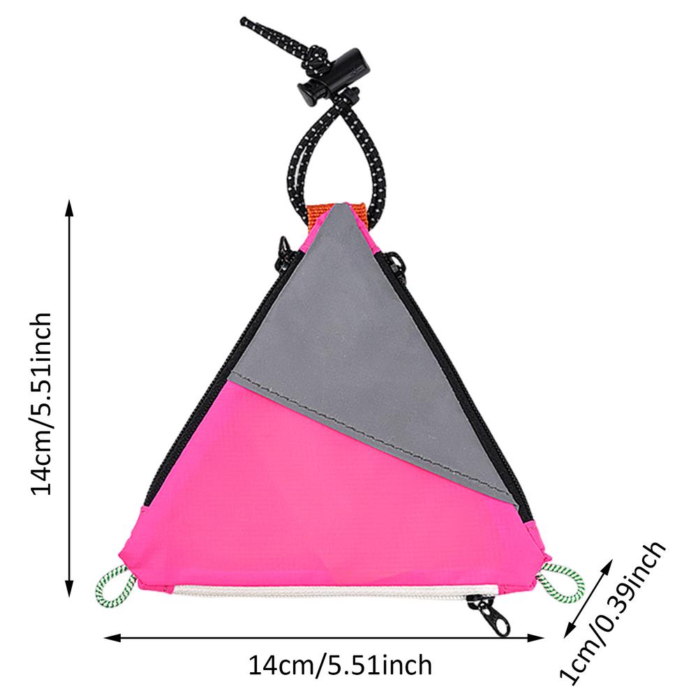 Cycling Pack Bicycles Frame Storage Bag Waterproof Under Seat Shoulder Backpack Triangle Reflective Bike Accessories For Phone &