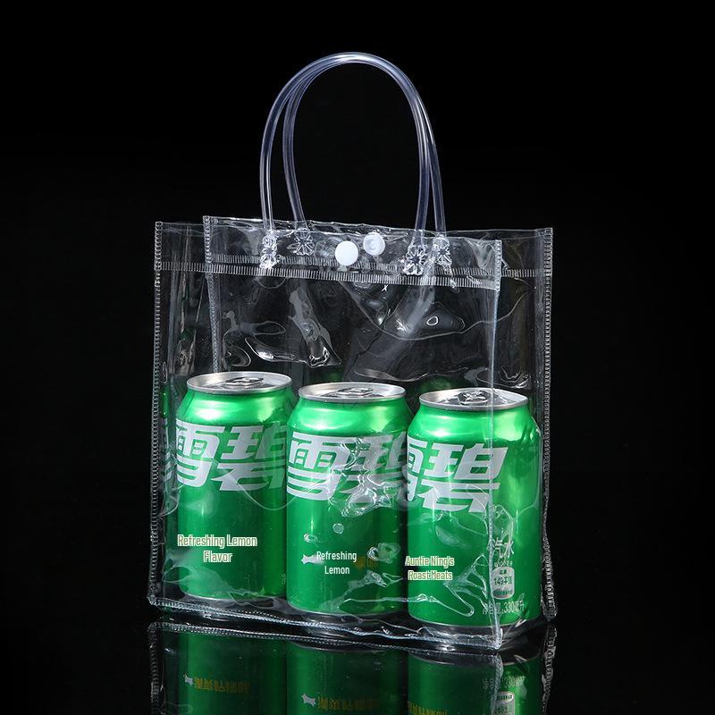 Transparent PVC Tote Bag - Customizable Gift Favor Bag