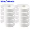 8/80M Hat Shirt Collar Anti-dirty Grime Protector Fixing Sticker Self-adhesive Disposable Tape Rolled Sweat-absorbent Tape