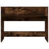 Console Table Smoked Oak 100x39x75 cm Wood Based Material