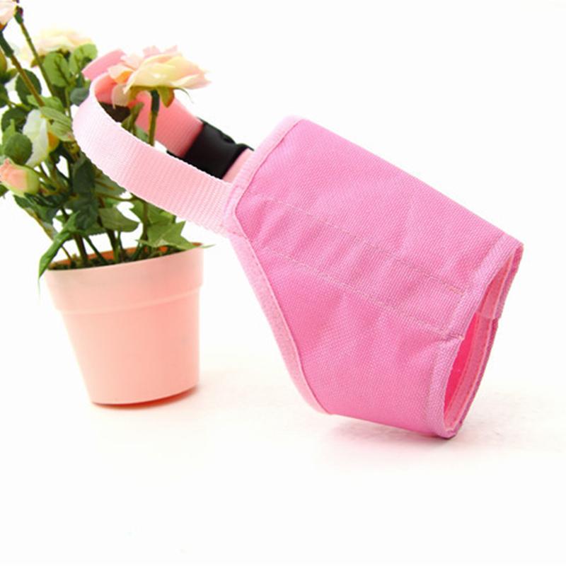 New Anti Barking Dog Muzzle Small Large Dogs Adjustable Mesh Breathable Pet Mouth Muzzles DIY Dogs Nylon Straps Dog Accessories