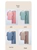 2024 Summer Ice Silk Ribbed Pajama Set - Loose Fit, Plus Size, Solid Color, Two-Piece for Couples.