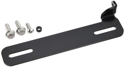 Kijima Motorcycle Parts Stay Drive Recorder for Rear Camera Steel Universal License Plate Mount Type Black 304-5180