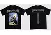 1992 Megadeth Countdown To Extinction Tour Black T-Shirt Double Side NP1404 Unisex T-Shirt