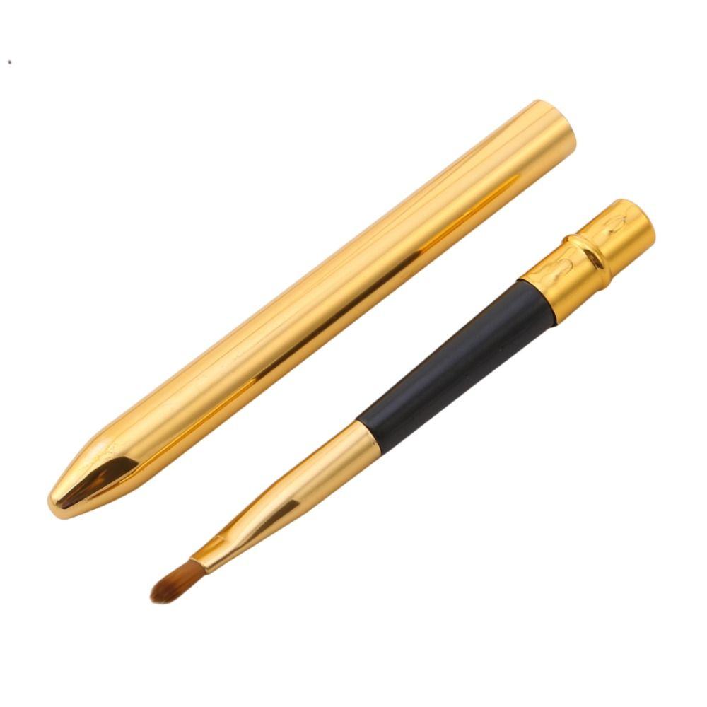 With Protect Cap Women Beauty Makeup Brush Lip Brush Cosmetic Brush Lipstick Brush Concealer Brush