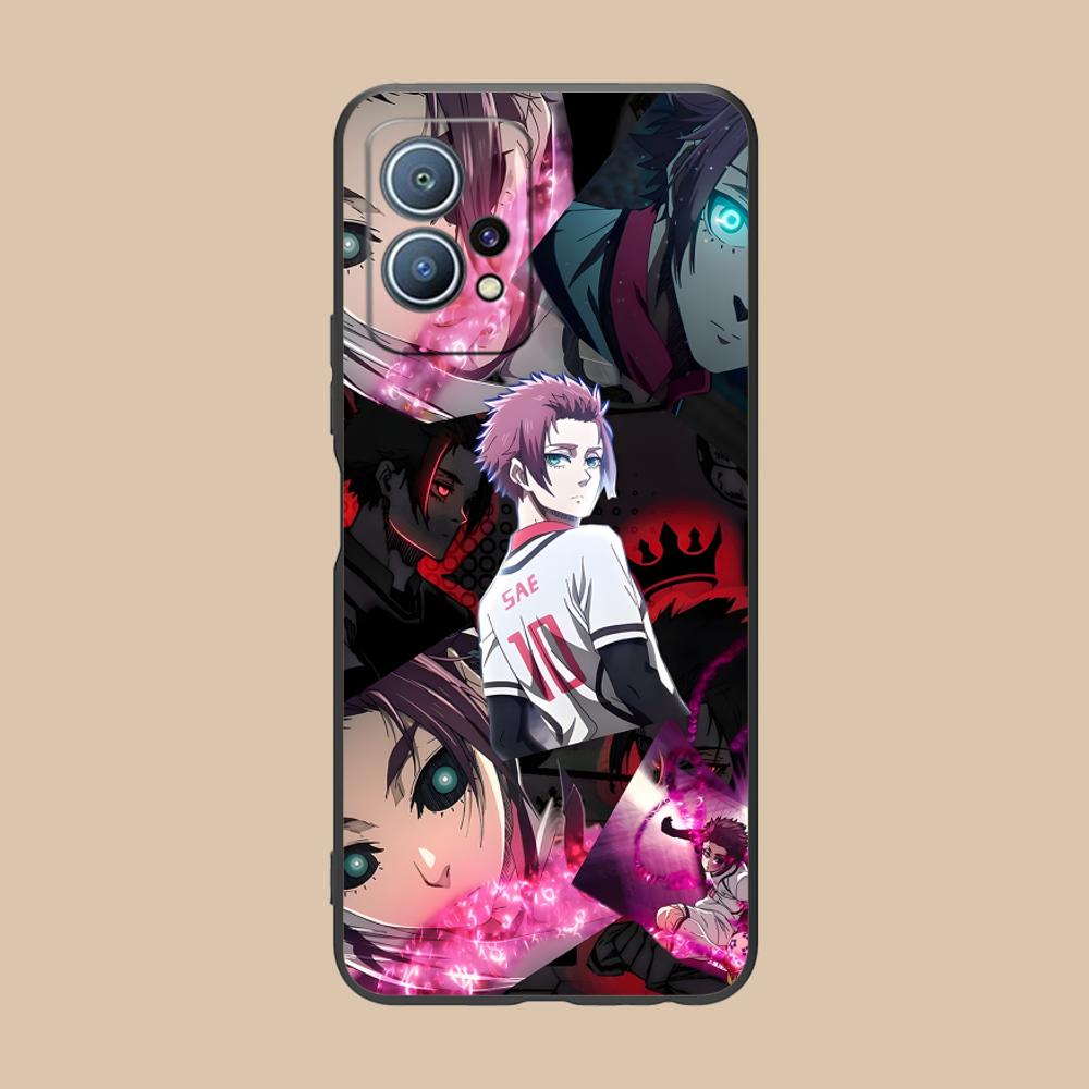 Blue Lock Itoshi sae Phone Case for Huawei P60 P50 P40 P30 P20 P10 P9 P8 Pro Lite Plus Black Cellphones Pretty Smartphone