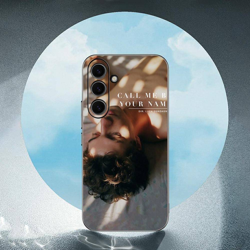 

Call Me by Your Name For Samsung Galaxy S25 S24 S23 Ultra S22 S21 Plus S20 Black Soft Silicone Protective Case SamsungS24
