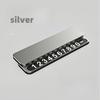 1Pc Temporary Parking Sign, Moving Car Number Plate, New Hidden Phone Number Ornament, Car Number Plate